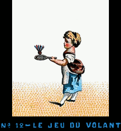 Bande de Praxinoscope n°12 - Le Jeu du volant