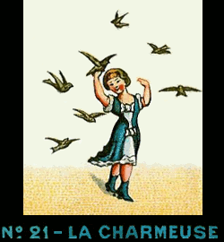Bande de Praxinoscope n°21 - La Charmeuse