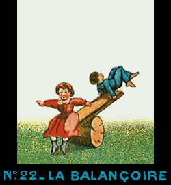Bande de Praxinoscope n°22 - La Balançoire